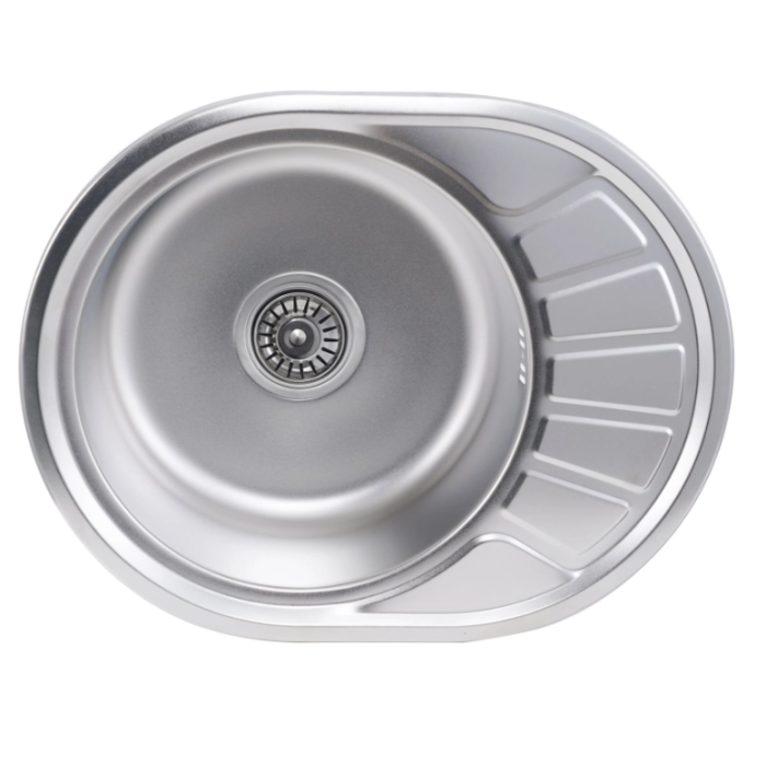 Мийка мінікепка 570х450х180 сатин PLATINUM