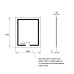 Зеркало Qtap Mideya (DC-F937) 600х800 с LED-подсветкой Touch, с антизапотеванием, диммером QT2078F937W