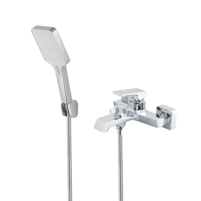 Змішувач для ванни Haiba Gaudi 009 Euro, короткий вилив (HB9594)