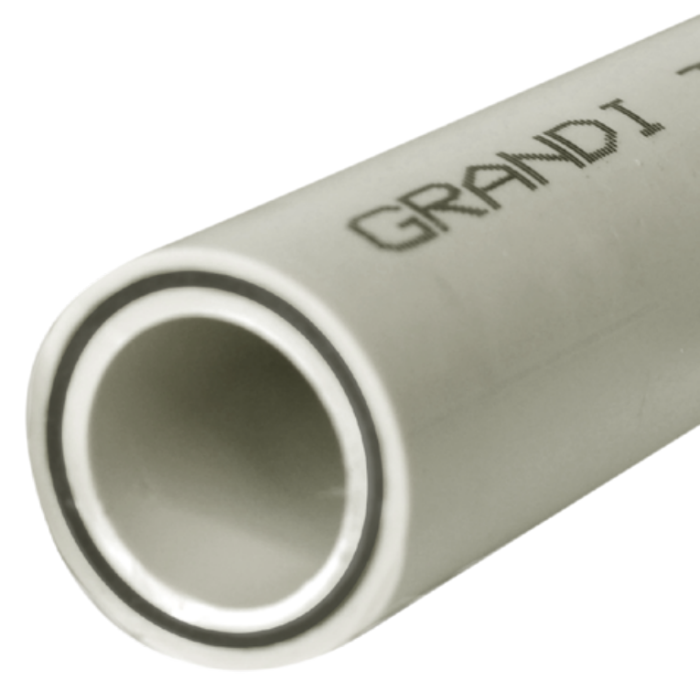 Труба PN25 110 мм (базальт) GRANDI