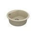 Мойка Vankor Tera  500х500х180 круг. Beige + сифон