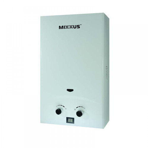 Колонка MIXXUS GWH-0110 BASIC  белая дымоходная