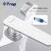 Змішувач для ванни Frap F2258, білий/хром