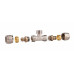 Тройник обжимной разборной 16х1/2"х16, наружная резьба SD Forte SD00022056