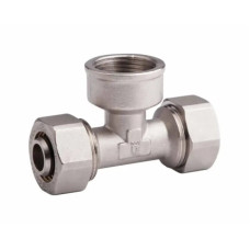 Тройник обжимной с внутренней резьбой 16х1/2"х16 NTM - Master