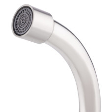 Змішувач монокран LIDZ Aria 015SF-8 d-35, нікель