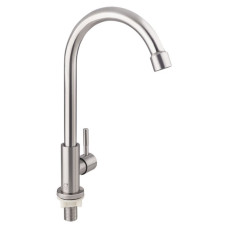 Смеситель монокран LIDZ Aria 015SF-8 d-35, никель