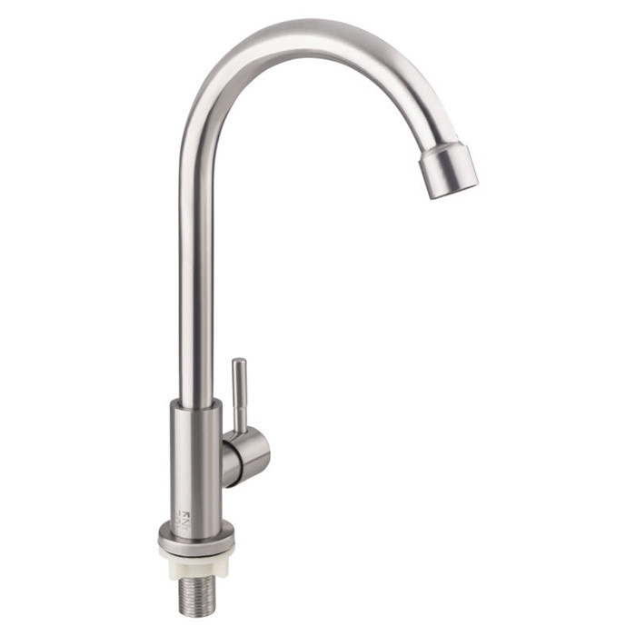 Змішувач монокран LIDZ Aria 015SF-8 d-35, нікель Змішувач монокран LIDZ Aria 015SF-8 d-35, нікель