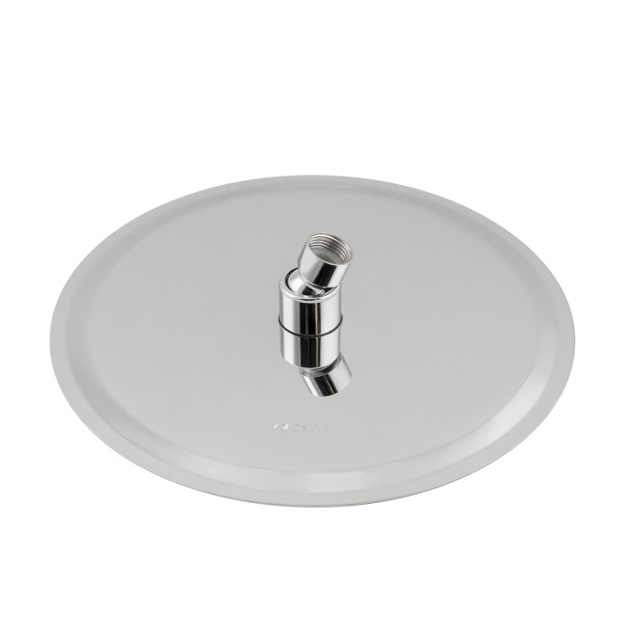 Лейка для верхнего душа Lidz Niagara 125 245 мм округлая LDNIA125NKS37518 Chrome