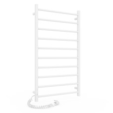 Електрична рушникосушарка Laris Зебра Альфа ЧФ10 500х900 185Вт, R3 білий (підключення ліворуч)