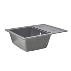 Мойка INSANA Grand-olimp 650х500х200 прямоугольная серый