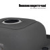 Кухонная мойка Lidz 6060-R 0,6 мм Satin (LIDZ6060RSAT06)