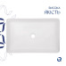 Комплект Qtap Tern: Раковина накладная прямоугольная 600x400x110 мм WHITE + Донный клапан PU02