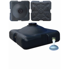 Емкость для душа 150л. 0,345*0,96*0,96 + лейка