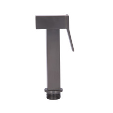 Лейка для ручного душа Qtap (160,5x18,2x56) для смесителя для раковины с гигиеническим душем Gemini Gunmetal Black PVD QTGEM160518256GMB50077