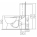 Унитаз компакт Kolo ANTYSPLASH 3/6 209905UA с полипропиленовым сиденьем