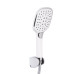 Смеситель для ванны Qtap Grand (c душевым гарнитуром) QTGRAWCR006 Chrome/White