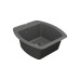Мийка для кухні Vankor Norton NMP 01.48 Gray квадратна з сифоном