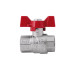 Кран шаровой SD Forte 1/2" ВР для воды (бабочка) SF602W15