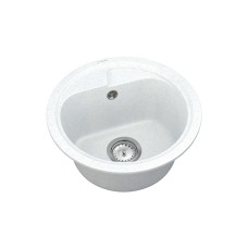 Мойка Vankor Polo 450х450х200 круг. Sahara + сифон