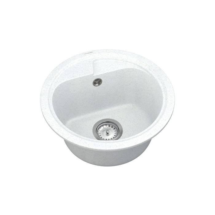 Мойка Vankor Polo 450х450х200 круг. Sahara + сифон