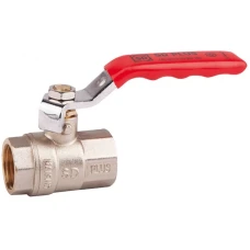 Кран    1  ВВ ручка красн. (PN40) SD