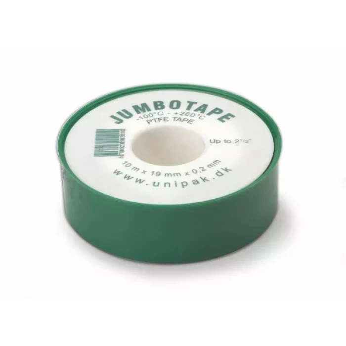 Фум-стрічка UNIPAK JUMBOTAPE Standart 19x0,2 мм 10 м