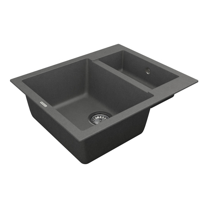 Мойка для кухни из исскуственого камня Vankor Orman OMP 03.61 Gray прямоугольная