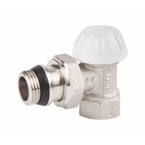 Кран радіаторний  SD Forte Powerful 1/2" антипротечкою кутовий SF233W15