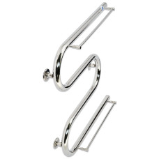 Водяна рушникосушарка Laris Змійовик 25 РС3 500 х 500 з 2-ма поличками 1/2'' (71207182)