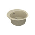 Мойка для кухни из исскуственого камня Vankor Sity SMR 01.50 Beige круглая
