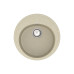 Мийка для кухні Vankor Sity SMR 01.50 Beige кругла з сифоном