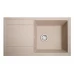 Мийка Solid Total 860х510х200 прямокут. рожевий + сифон