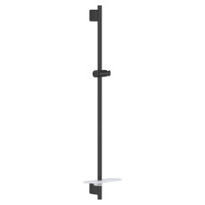 RAINSHOWER SMARTACTIVE душова штанга 90см з поличкою, колір чорний матовий