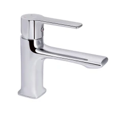 Смеситель на для умывальника Q-TAP Vlasta New d-35, хром, литой