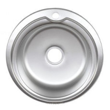 Мойка круглая 510х180 сатин PLATINUM