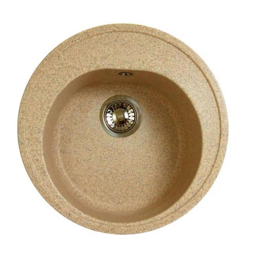 Мойка кухонная Fosto 510x510 пшеничная