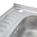 Кухонная мойка Brinex 6050-R 0,6 мм Satin (BRIN6050RSAT06)