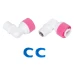 Кутовий фітинг із зворотним клапаном ITAL 1/8"РН x 1/4"Q (кратно 10 шт) (ST007A)