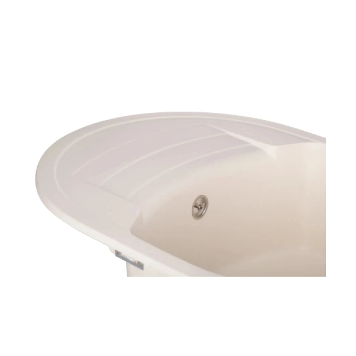 Мойка GRANADO MALAGA 620x470x200 овальная ivory + сифон