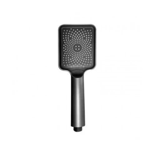 Лейка для душа Q-TAP Rucni прямоугольная, графит QTRUCA145S1GRP