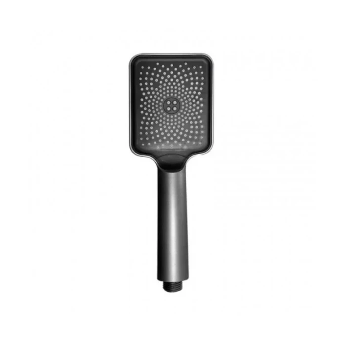 Лейка для душа Q-TAP Rucni прямоугольная, графит QTRUCA145S1GRP