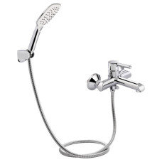 Змішувач для ванни короткий гусак Q-TAP Grand d-35, хром