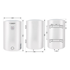 Бойлер электрический Thermo Alliance 100 л универсальный, мокрый ТЭН 1,5 кВт D100VH15Q3