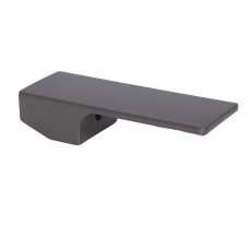 Ручка Qtap (25x42,2x119,7) для смесителей Gemini Gunmetal Black PVD QTGEM254221197GMB50053
