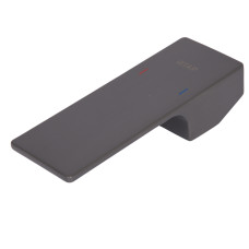 Ручка Qtap (25x42,2x119,7) для смесителей Gemini Gunmetal Black PVD QTGEM254221197GMB50053