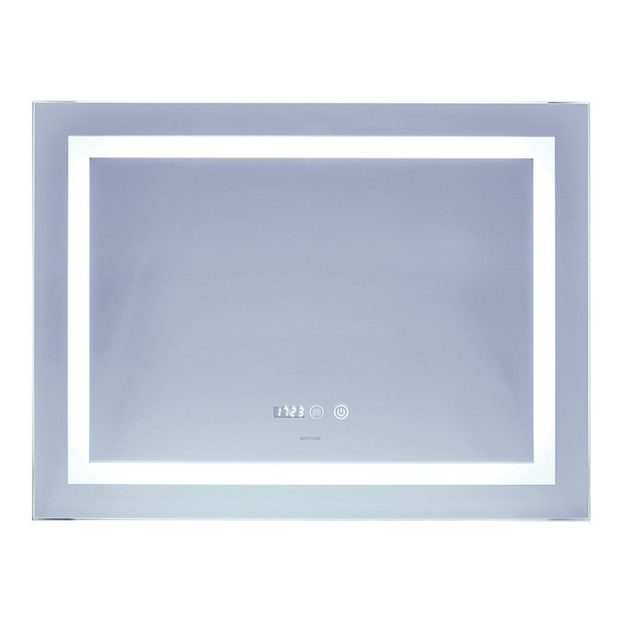 Зеркало настенное MIXXUS WARM MR02-800x600 прямоугольное, с антизапотеванием