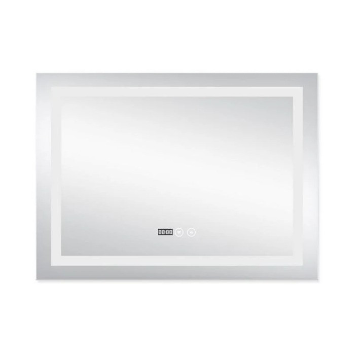 Дзеркало настінне MIXXUS WARM MR02-800x600 прямокутне, з антизапотіванням