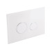 Інсталяція підвісного унітазу Qtap Nest ST з кнопкою Glass White кругла
