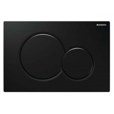 Клавіша змивна  GEBERIT 115.770.DW.5 SIGMA 01 пластик, чорний